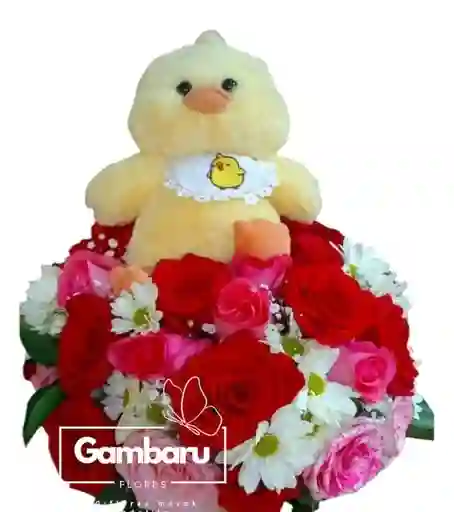 Flore En Burbuja Pollito
