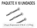 Chazo Expansivo 5/16 X 1.5 Pulg Paquete X 10 Und