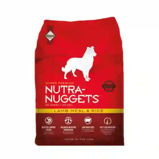 Nutra Nuggets Perro Lamb Meal Rice 15 Kg
