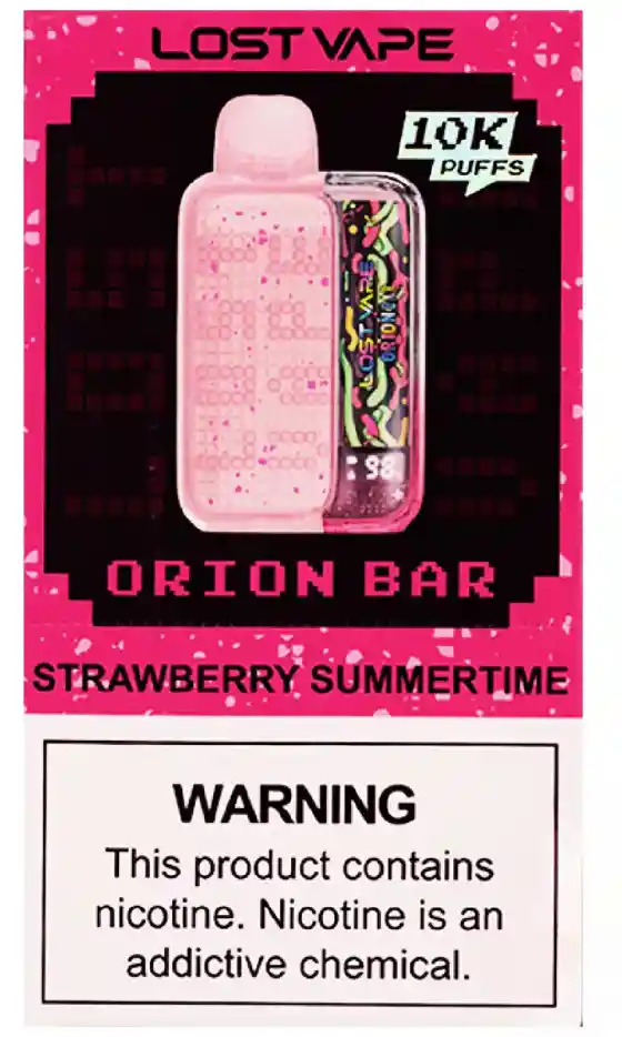 Lost Vape Orion Bar Strawberry 10 Puffs