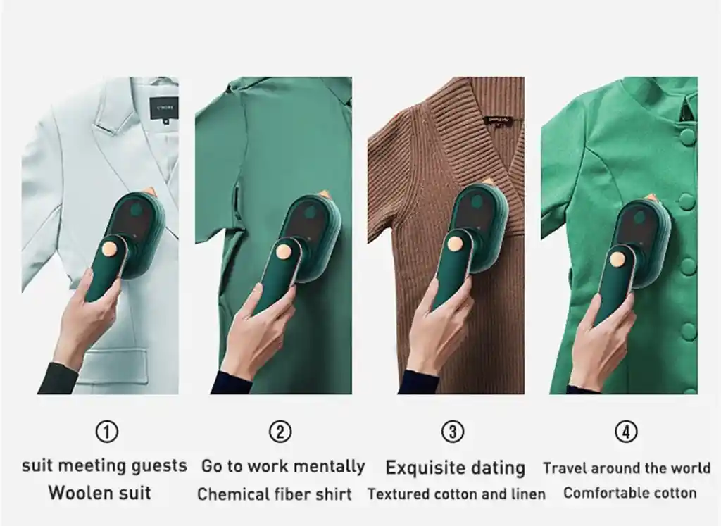 Plancha Ropa Mini Viajera Portatil