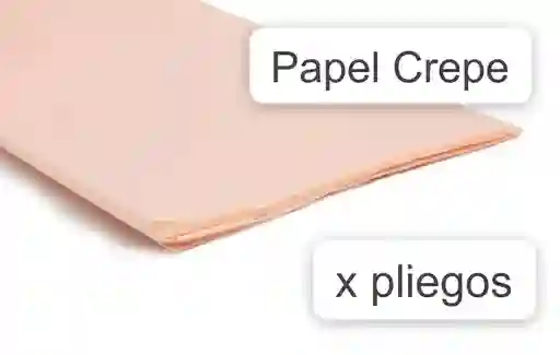 Papel Crepe Piel / Curuba X 1 Und