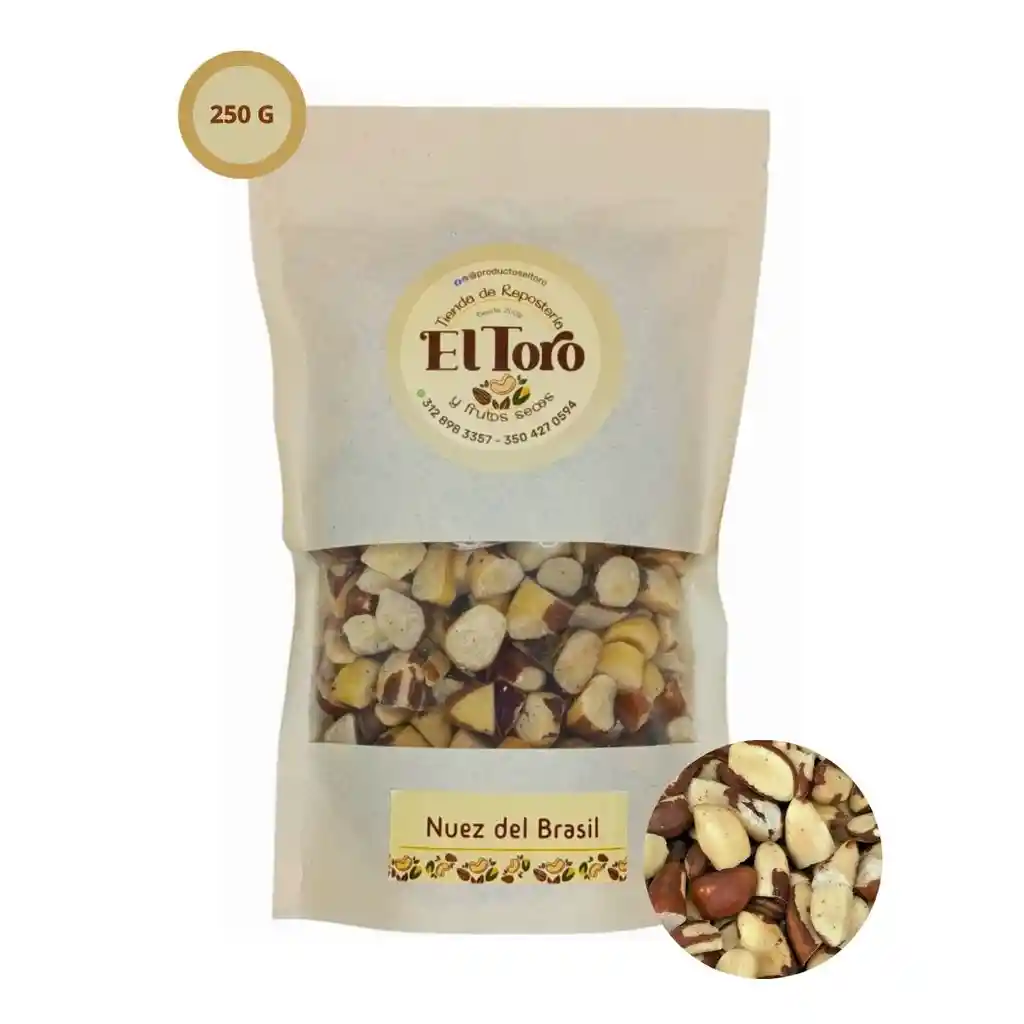 Nuez Del Brasil 250 Gr
