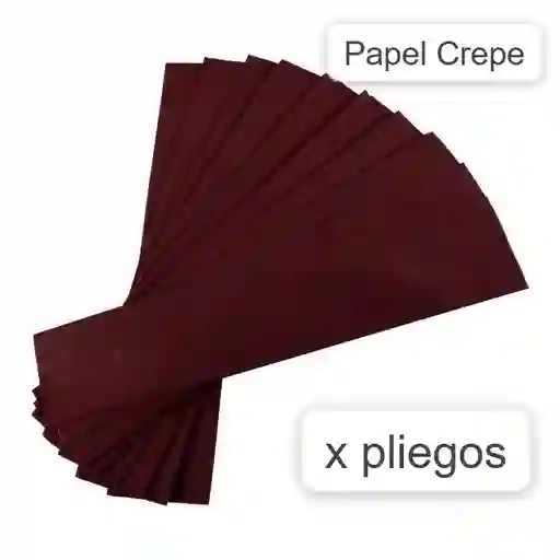 Papel Crepe Cafe X 1 Und