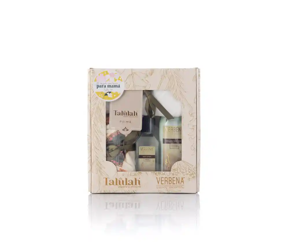 Kit Mamá Pijama + Crema Y Aceite Fragancia Verbena 570ml
