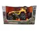 Carro Campero Con Dinosaurio A Control Remoto