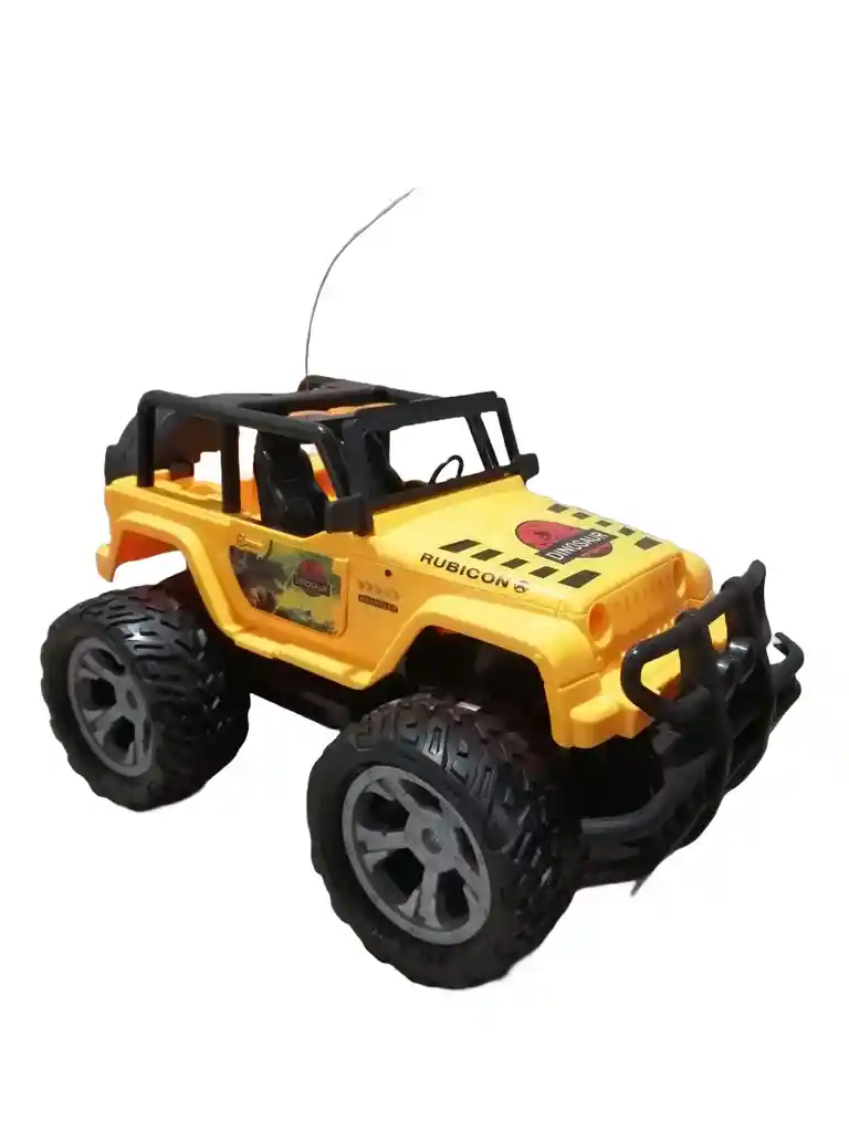 Carro Campero Con Dinosaurio A Control Remoto