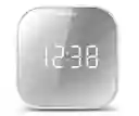 Reloj Despertador Philips Diseño Espejo Puerto Usb