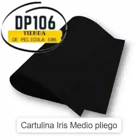Cartulina Iris Negro X 2 Medio Pliego
