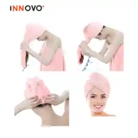 Combo Hair Top Cepillo Rizos Definidos + Cepillo Masajeador Cuero Cabelludo + Toalla Microfibra