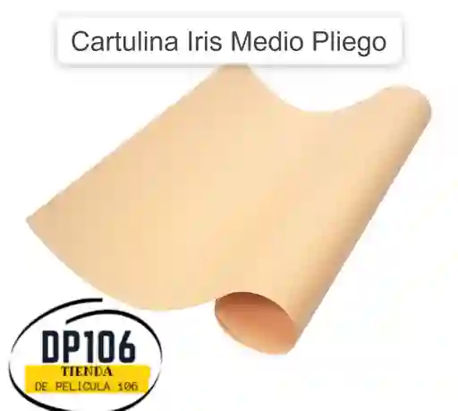 Cartulina Iris Curuba X 2 Medio Pliego