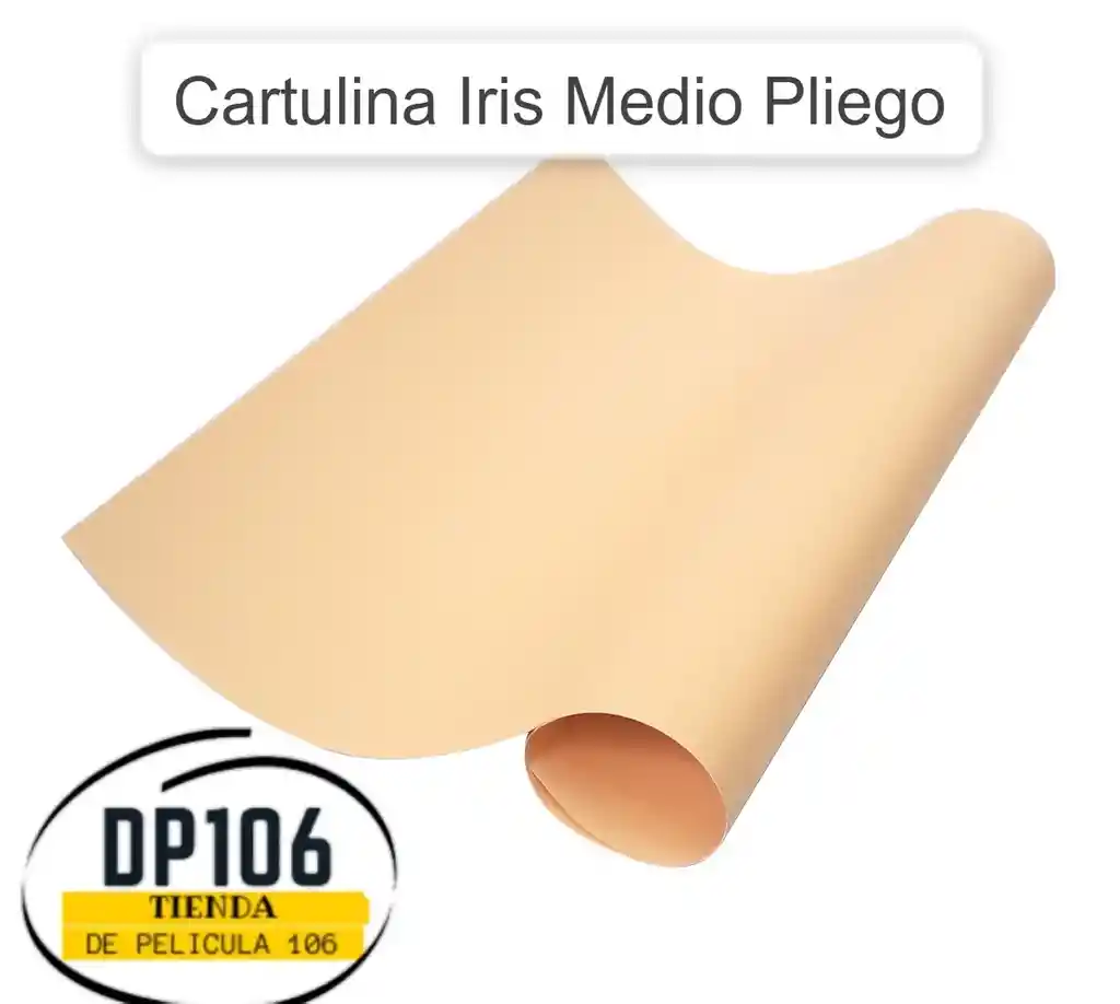 Cartulina Iris Curuba X 2 Medio Pliego