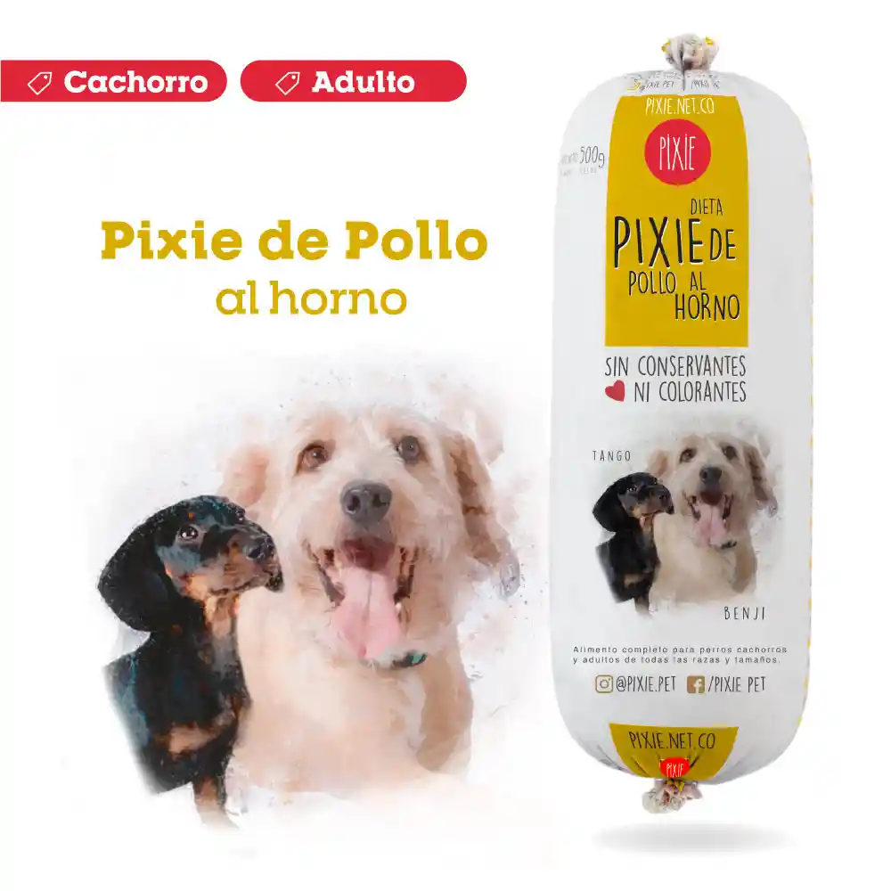 Pixie Perro Pollo X 500gr