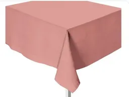 Mantel Plastico Oro Rosa