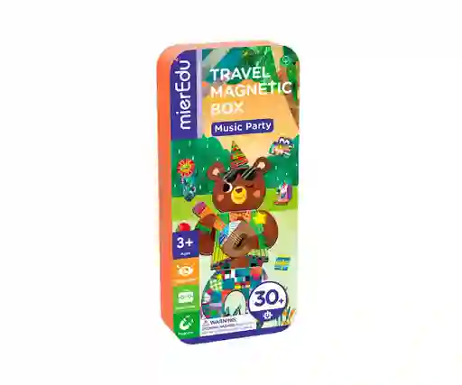 Juego Didáctico Puzzle Animales Bailes Magnéticos Para Niños