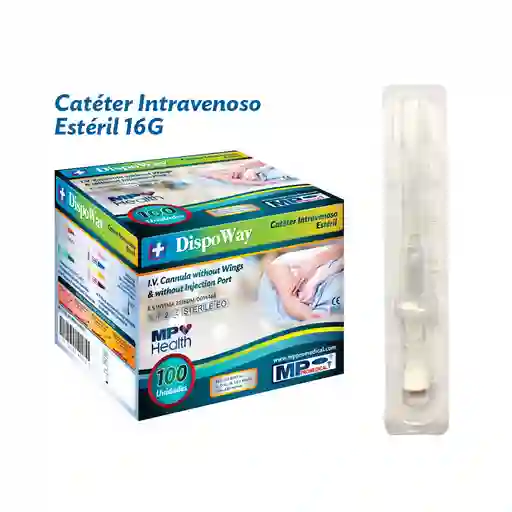 Catéter Intravenoso Estéril 16g