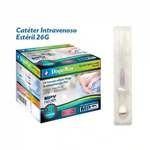 Catéter Intravenoso Estéril 26g