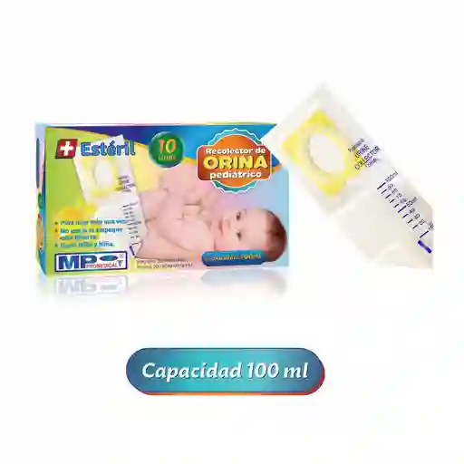 Recolector Urinario Pediatrico X 50