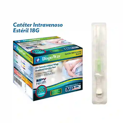 Catéter Intravenoso Estéril 18g