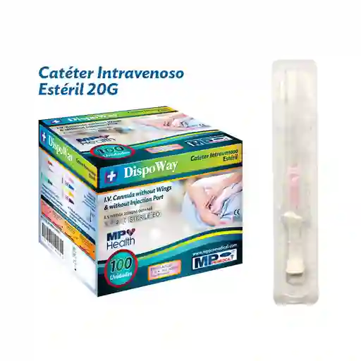 Catéter Intravenoso Estéril 20g