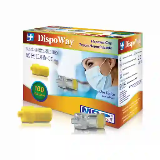 Tapón Heparinizado Amarillo