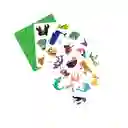 Juego Didáctico Cartas Para Emparejar Animales Niños