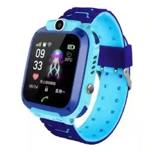Reloj Inteligente Gps Para Niños Azul