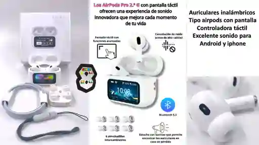 Audifonos Inalambricos Tipo Airpods Pro Con Pantalla