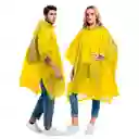 Carpa Capa Impermeable Lluvia Adulto Eva Capota Cordones Amarillo Poncho