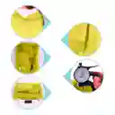 Carpa Capa Impermeable Lluvia Adulto Eva Capota Cordones Amarillo Poncho