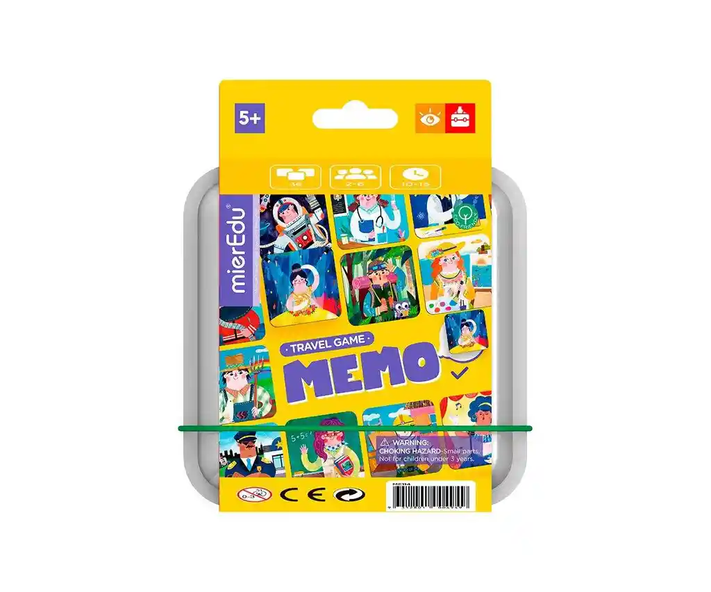 Juego Didáctico Cartas Concentración Y Memoria Niños
