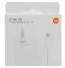 Cargador Xiaomi 33w Generico Carga Rapida