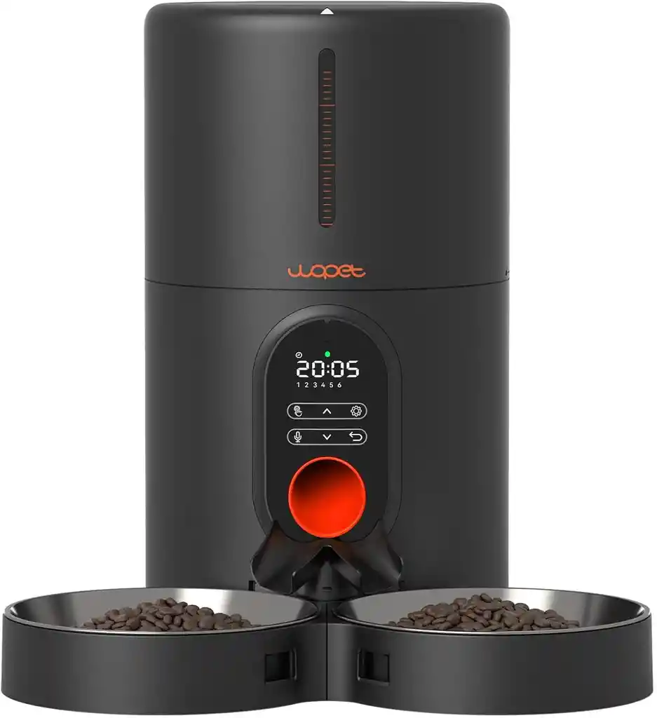 Dispensador Automatico Comida Doble Programable Para Mascota