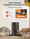 Dispensador Automatico Comida Doble Programable Para Mascota
