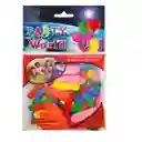 100 Globos De Agua Multicolor