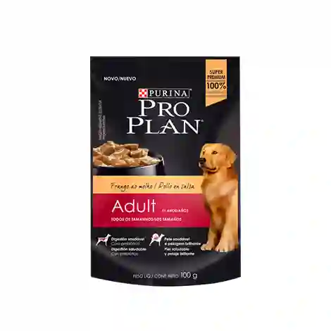 Pro Plan Pouch Adulto Pollo En Salsa 100 Gr