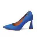 Tacón Alto Azul Vizzano Talla 39