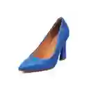 Tacón Alto Azul Vizzano Talla 39