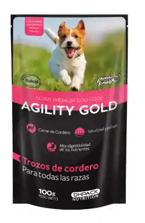 Salsa Agility Gold Cordero X 100 Gr