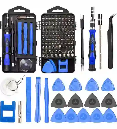 Kit Destornillador De Precision 110 Piezas Repara Celulares