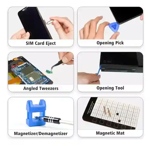 Kit Destornillador De Precision 110 Piezas Repara Celulares