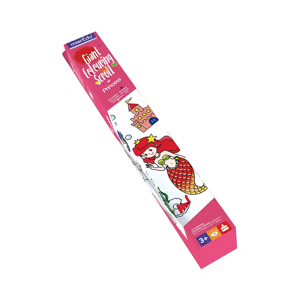 Rollo Gigante Para Colorear Diseño Sirenas Para Niños