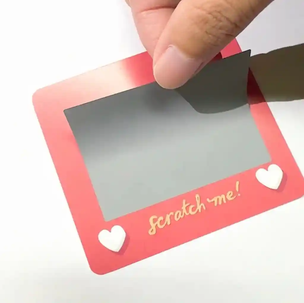 Tarjeta Raspable Scratch Para Parejas - 10 Unidades