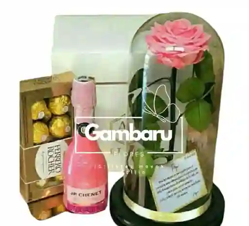 Flor Preservada Combo Amor