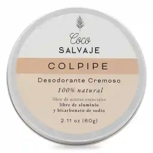 Desodorante Cremoso Colpipe Coco Salvaje 60 Gr