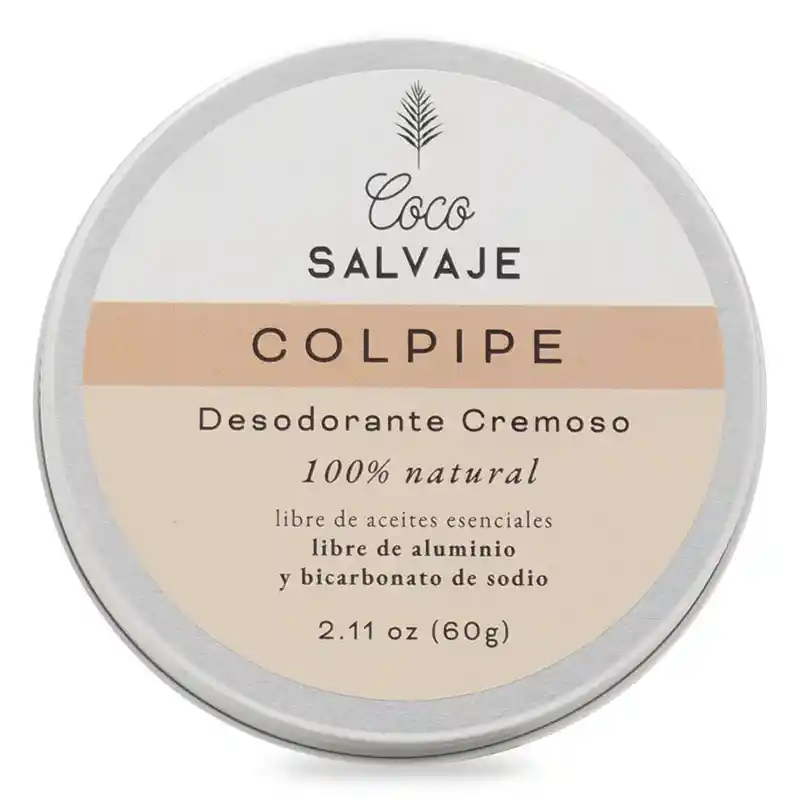 Desodorante Cremoso Colpipe Coco Salvaje 60 Gr