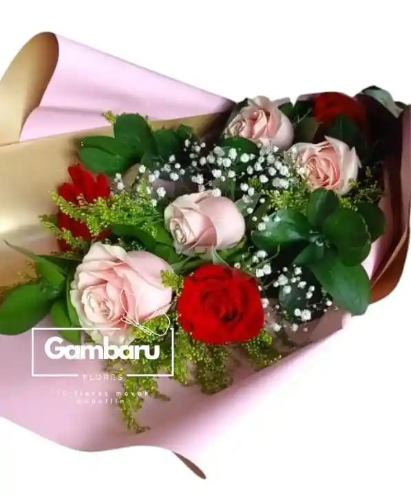 Flores Rosas Sencillas