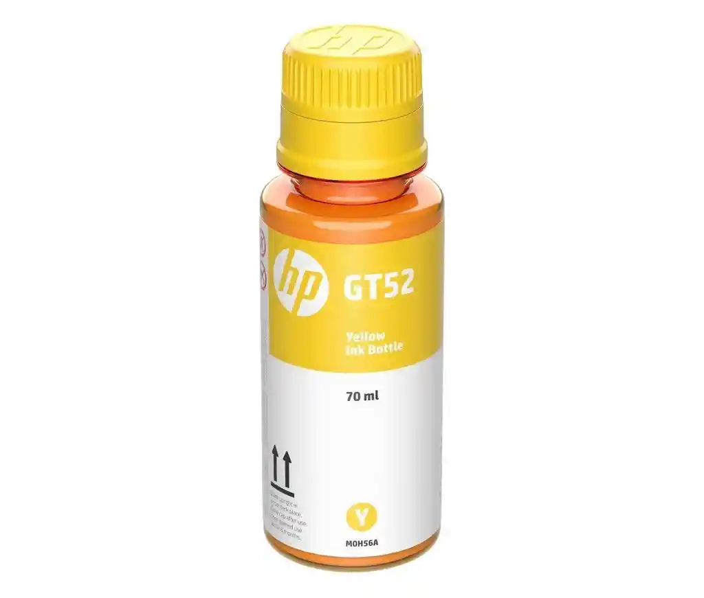 Botella De Tinta Hp Gt52 Yellow