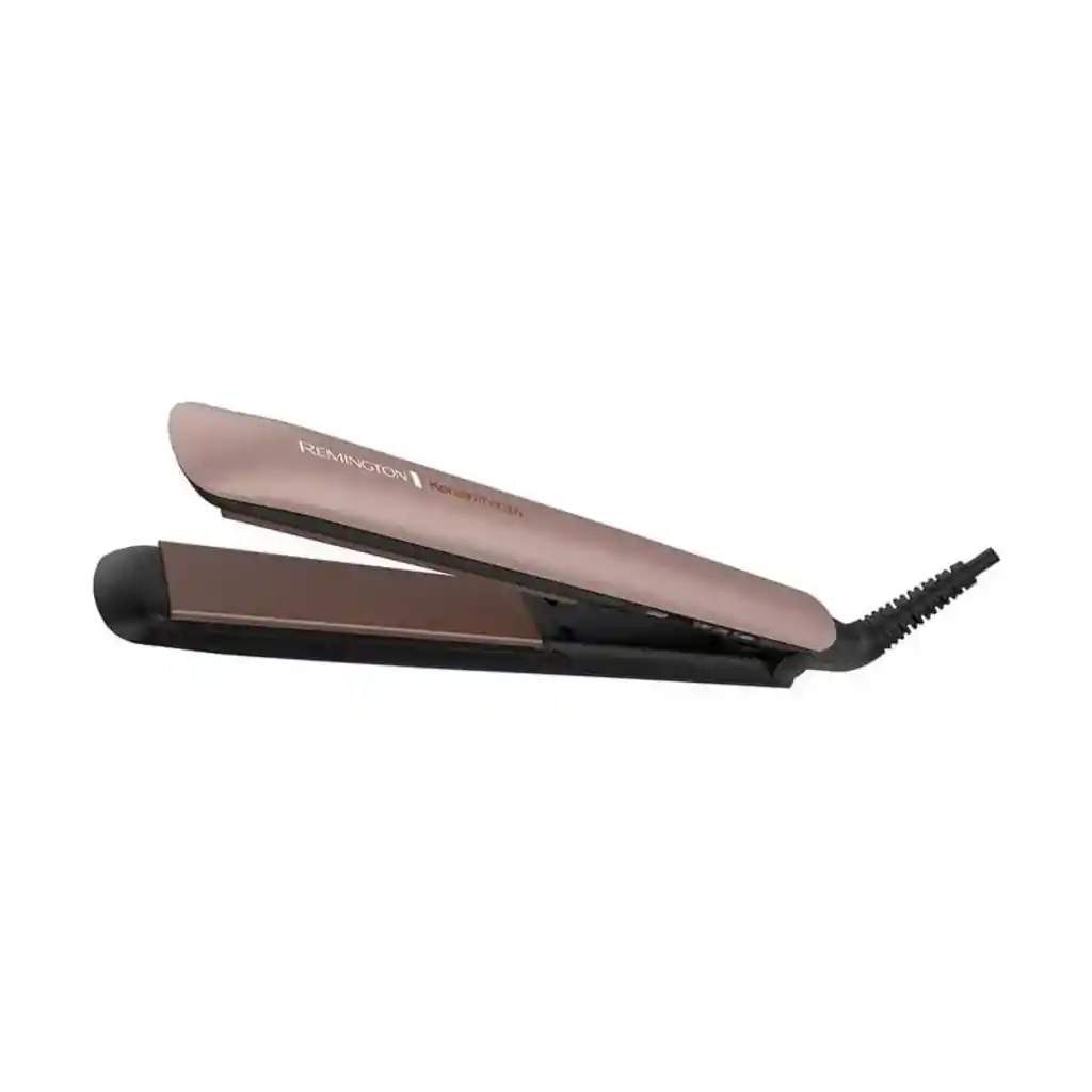 Plancha Alisadora Remington Keratina Y Aceite De Argán Original S8599