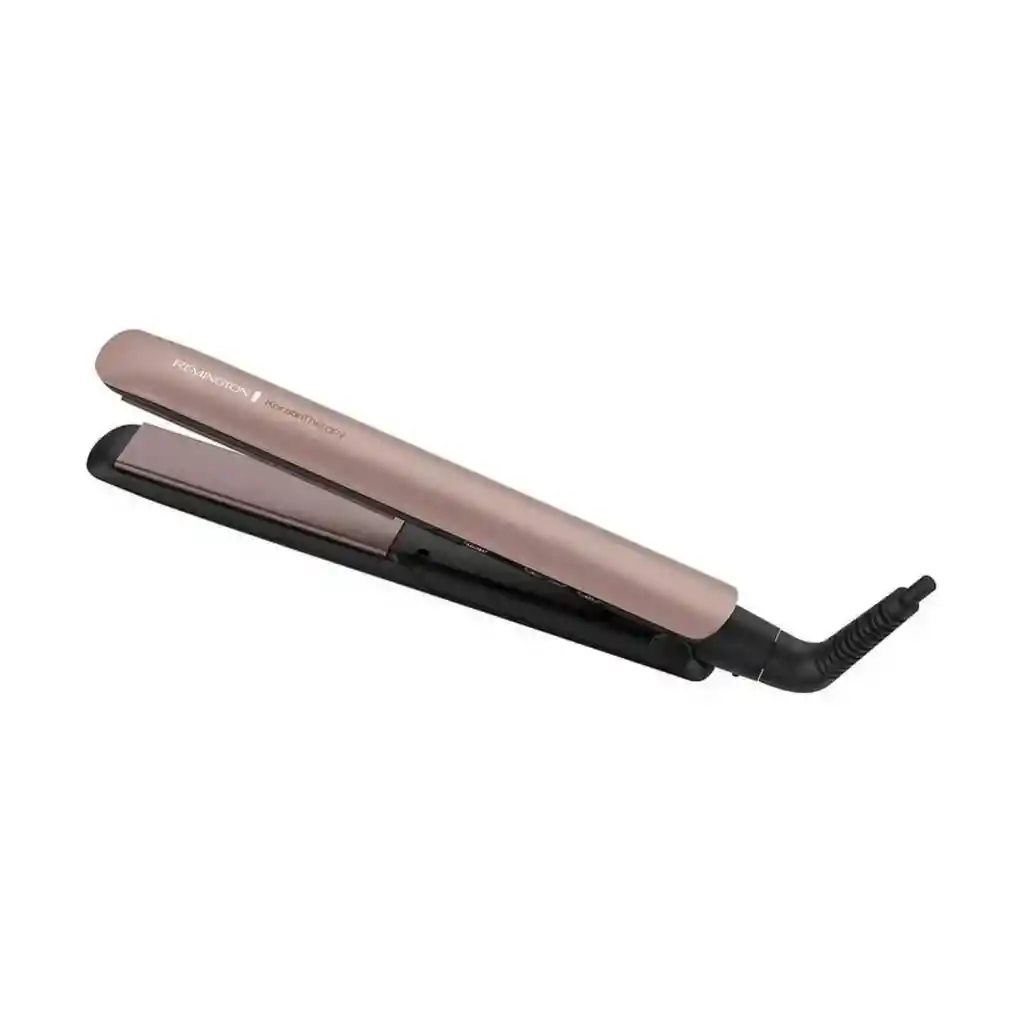 Plancha Alisadora Remington Keratina Y Aceite De Argán Original S8599